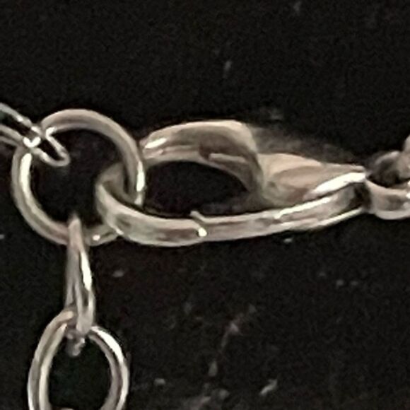 Girl’s 18” necklace with 0.5” sea blue resin dolphin pendant - Picture 7 of 12